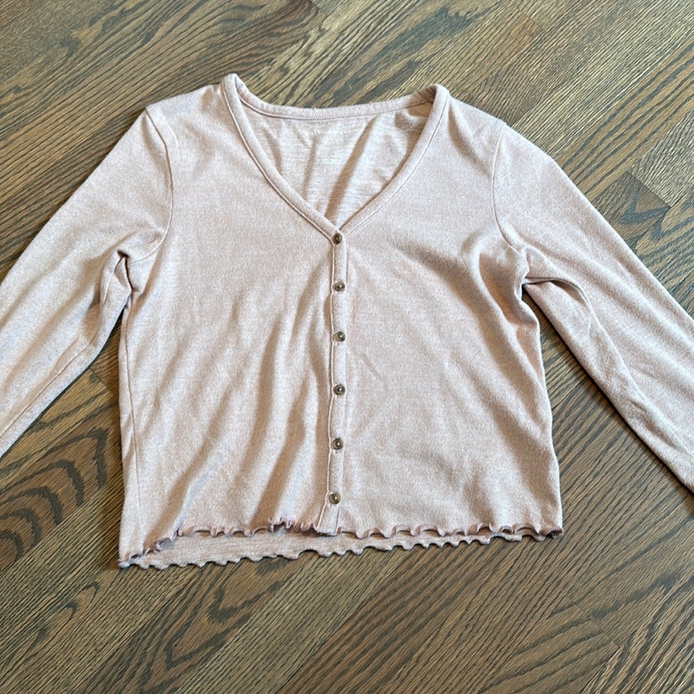 American eagle soft and sexy sweater size small pink